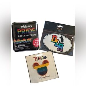 Disney Pride Collection Colorful Accessories Set